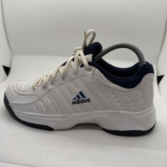 Vintage Adidas Men’s Athletics Tennis Sneakers Shoes White Size 6.5 - Picture 10 of 12